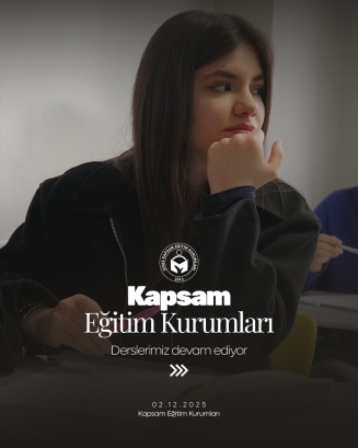 Derslerimiz Devam Ediyor!